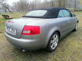Audi A4 cabrio, 2002, 3.0 V6 benzín 162 kW, automat - 4