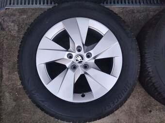 Zimní alu sada Škoda Kodiaq II 17" 5x112 - 4
