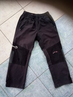 Rifle, tepláky, flecové, vyteplené, pogumované -110/116 - 4