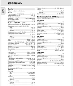 Zesilovač, AV receiver, domácí kino Philips FR755 - 4