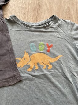 3x tričko s krátkým rukávem, vel. 122 - 4