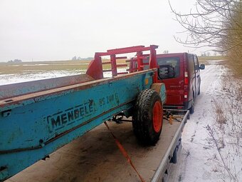 Pěkné rozmetadlo hnoje Mengele 2 t - 4