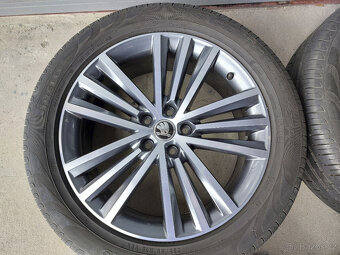 Originál alu kola 19" na Škoda Kodiaq letní pneu - 4