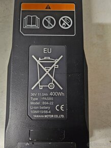 Akku baterie Yamaha 36V - 400Wh - PASB5 - 4