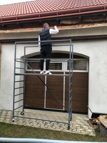 Pojízdné lešení - prac. výška 4,2m - 4