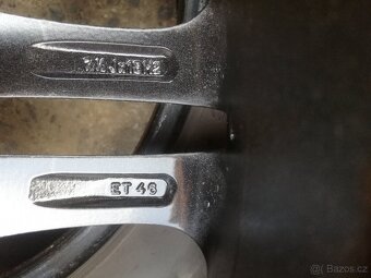 Použité alukola 7,5J18" 5X112 ET46 Škoda VW Audi Seat - 4