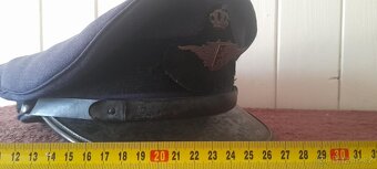 ORIGINÁLNÍ KEPI BELGICKÉHO LETECTVA - ROK 1978, VELIKOST 56 - 4