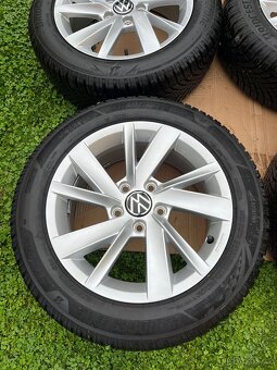 Prodám sadu alu kol originál vw, na golf 7 R16 - 4