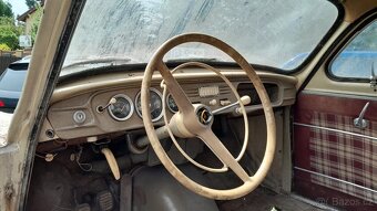 Škoda Octavia Super r.v. 1959 s originál přístrojovou desk. - 4