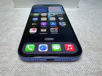 NOVÝ apple iPhone 16 128Gb modrý sim ZÁRUKA komplet balení - 4