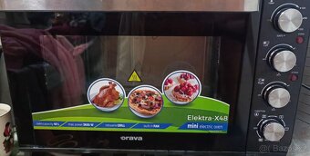 Mini trouba Orava Elektra-X48 černá - 4