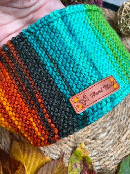 Dámská/dívčí pletená čelenka NOVÉ - 4