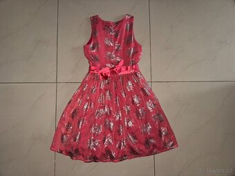 Dívčí společenské šaty vel.164 - 4