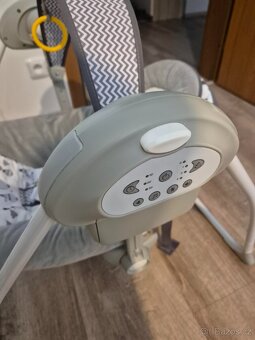 Kinderkraft houpací lehátko Flo 2v1 mint - 4