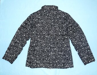 Zimní prošívaná černobílá bunda, vel. M-L, zn. Lolitas&L - 4