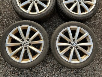 Alu orig zimní sada VW Novara 5x112 7J ET43 225/45 R17 - 4