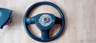 Vw multifunkční volant perforovaná kůže - 4