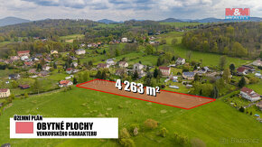Prodej pozemku k bydlení, 4263 m², Nový Oldřichov - 4