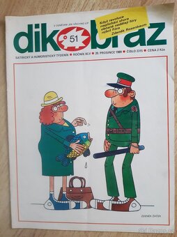 časopisy dikobraz r.1989,r.1990 - 4