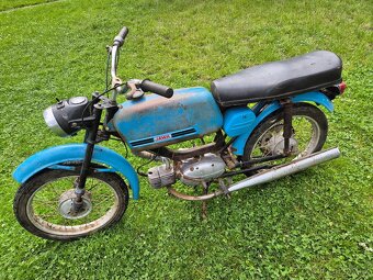 Jawa 23 Mustang bez TP, modrý 9. - 4