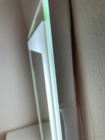 Nové ZRCADLO s LED osvětlením, 800 mm 600 mm. - 4