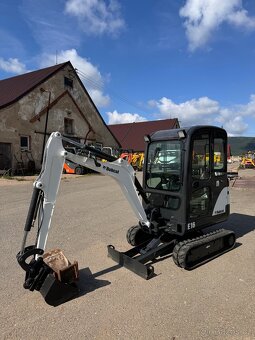 Minibagr Bobcat E16 2011 2x lzice po GO - 4