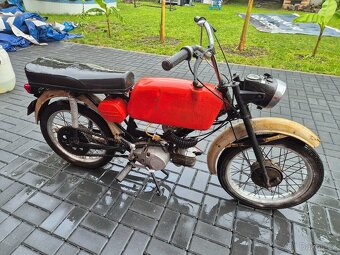 Jawa 23 Mustang bez TP, červený 1. - 4