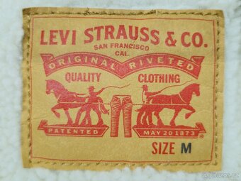 Pánská džíska Levi's Trucker Sherpa M 1178 - 4