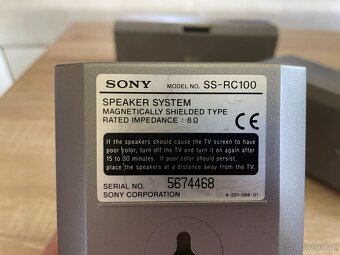 Malé reproduktory Sony SS-RC100 - 4
