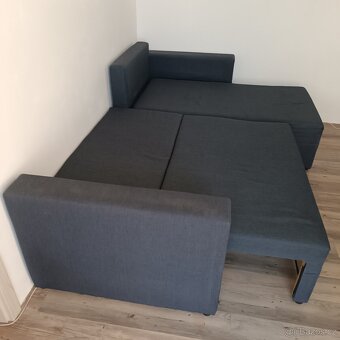 Rozkládací pohovka do L + úložný prostor - 4