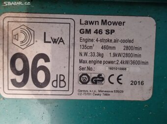 Travní sekačka Garden Master - 4