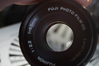 Objektiv Fujinon 55/2.2, m42 závit - 4