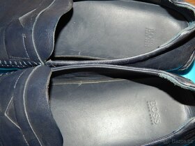 Pánské kožené boty Hugo Boss, vel. 11 ( 45-46) - 4