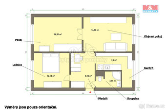 Prodej bytu 3+1, 64 m², Mariánské Lázně, ul. Hroznatova - 4