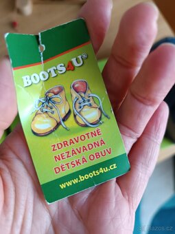Certifikované kožené boty vel. 21 - 4