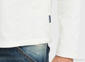 Nové triko s dlouhým rukávem, unisex = pánské i dámské vel.L - 4