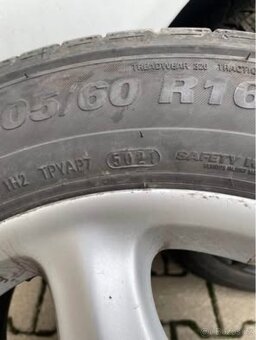 ALU kola 205/60/16 mercedes Vito 639 - 4