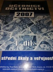 učebnice účetnictví 1 i 2 díl + sbírka příkladu 1 i 2 díl - 4