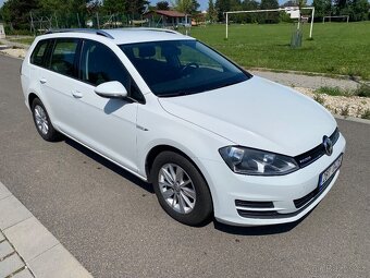VW Golf Variant combi 1.4 TGI-benzín + CNG, r.v. 2015, klima - 4
