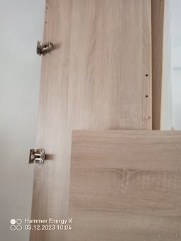 Skříńová postel s Matrací,málo používaná - 4