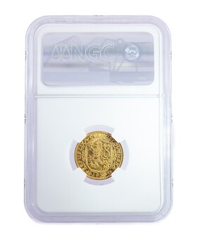 Svatováclavský dukát 1933, certifikace NGC MS 65 - 4
