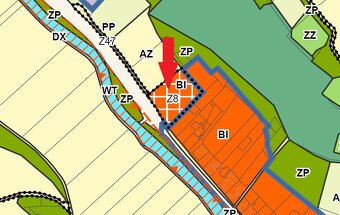 Stavební parcela 3 120 m², Rájec-Jestřebí – výjimečná přílež - 4
