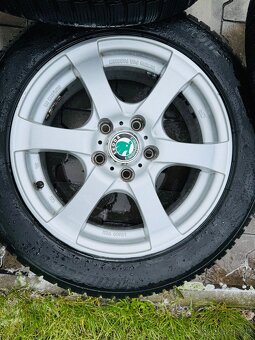 Zimní komplet sada Škoda OZ 5x112 R16, Octavia ,Superb,Yeti - 4