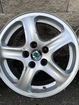 Kola škoda octavia 1 5x100 - 4