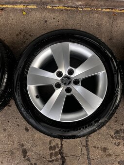 Alu disky R15 ORIGINÁL ŠKODA s letními pneu - 4