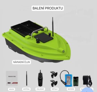 zavážecí loďka s gps - 4