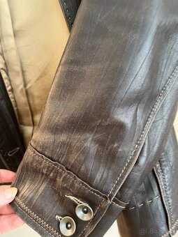 Kožená bunda dámská. - 4