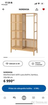 NORDKISA šatní skříň z IKEI - 4