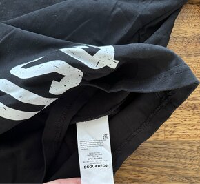 Triko Dsquared 2 černé - 4