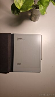 📘 reMarkable 2 + psací tužka + kožené pouzdro – TOP stav - 4